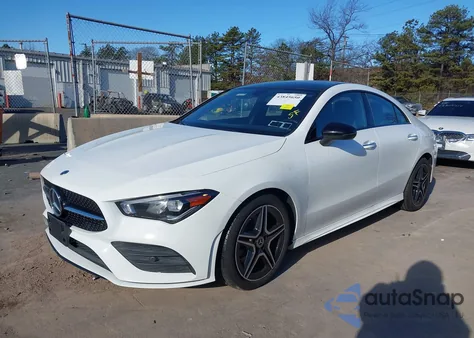 2021 Mercedes-Benz Cla 250 4Matic из США, поврежденный, VIN W1K5J4HB3MN192674